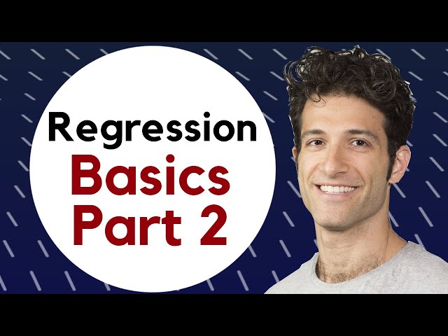 Regression II - Degrees of Freedom EXPLAINED | Adjusted R-Squared