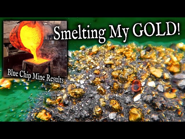 Blue Chip Gold Mine - Smelting the GOLD results!