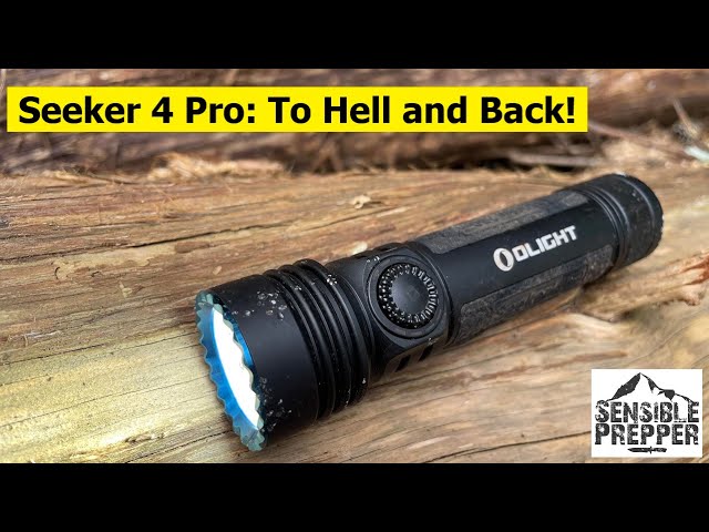 Olight Seeker 4 Pro 4600 Lumen Flashlight Review and Torture Test!