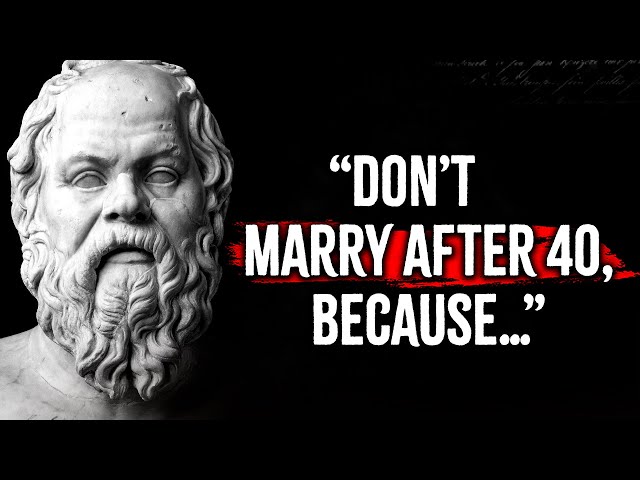 Ancient Greek Philosophers' Life Lessons Men Learn Too Late In Life