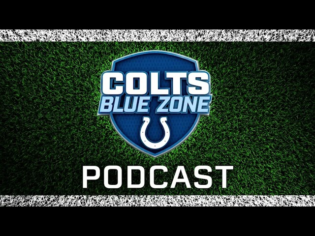 Colts Blue Zone Podcast episode 328: Anthony Richardson's Throwing Again; More Roster Breakdown