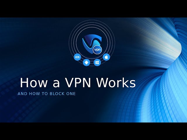How VPNs work and how they are blocked