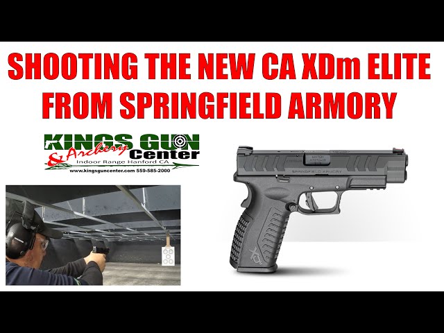The NEW CA XDM Elite from Springfield Armory