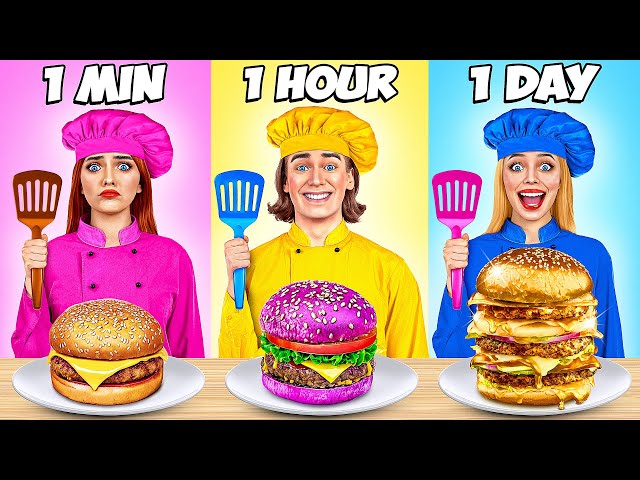 1 Minute vs. 1 Stunde vs. 1 Tag | Koch-Challenge von Multi DO