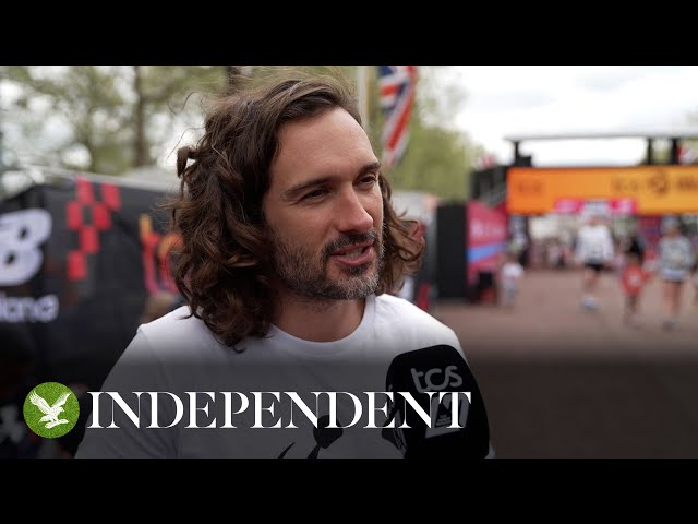 'Don't get too excited': Joe Wicks offers advice to London Marathon runners