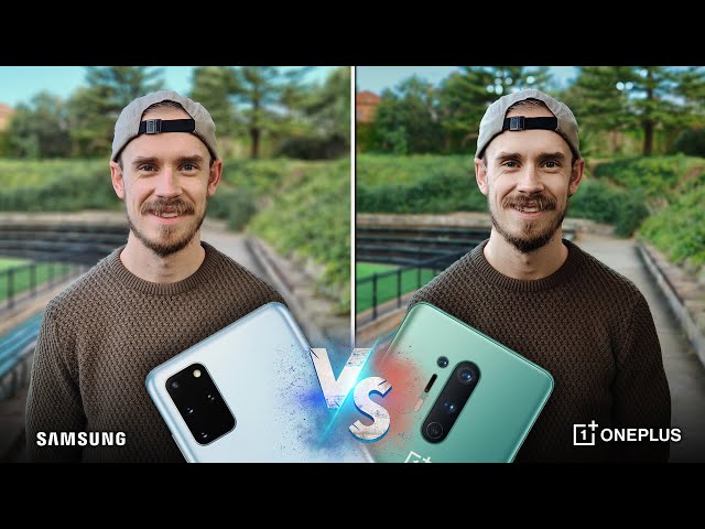 OnePlus 8 Pro vs Galaxy S20 Plus Camera Comparison!