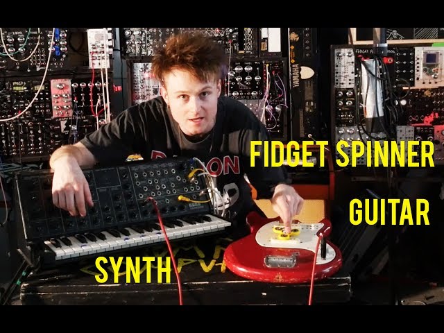 Fidget Spinner Guitar Synth Frankenstein #fidgetspinner