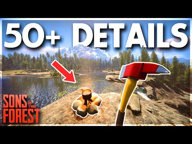 50+ STUNNING Details in Sons of the Forest