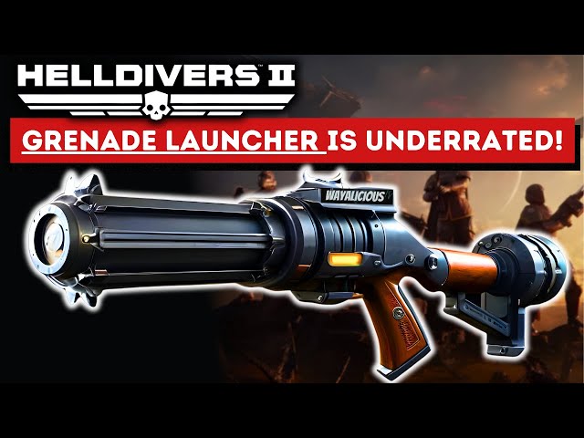 HELLDIVERS 2 Grenade Launcher SECRET S-TIER Support Weapon