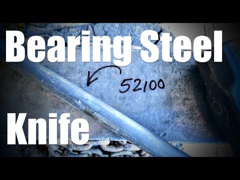Using 52100 steel for knives