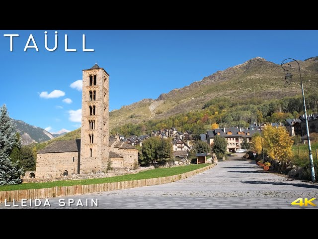 Tiny Tour | Taüll Spain | 1200-year-old ancient town in North of Spain | 2022 Oct