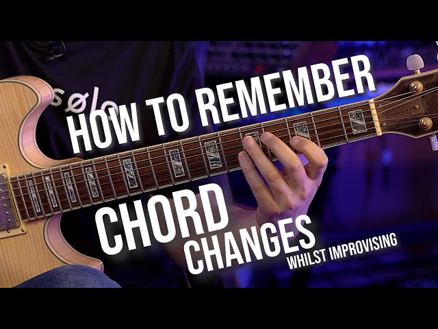 How to always remember the chord changes whilst improvising! | TOM QUAYLE