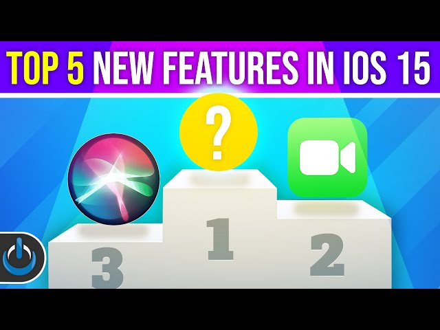 TOP 5 New Features in iOS 15!!!