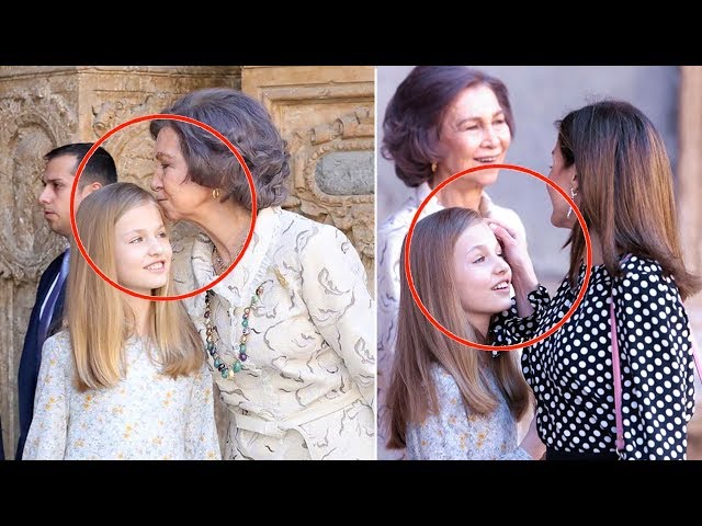 Letizia made a mess to mother-in-law Queen Sofía in the cathedral!