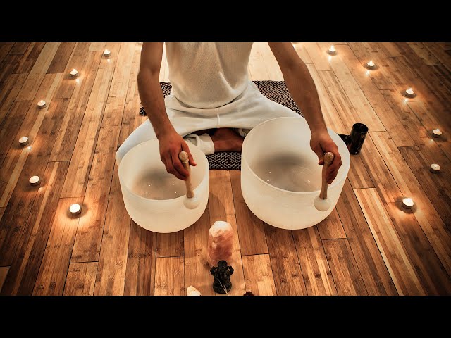 Tibetan Bowls(396Hz) + Cosmic Meditation Music | Let Go of Fear, Guilt & Negative Emotions