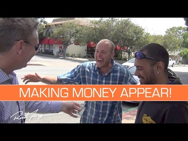 MAKING MONEY APPEAR! (Magic Trick and Prank)