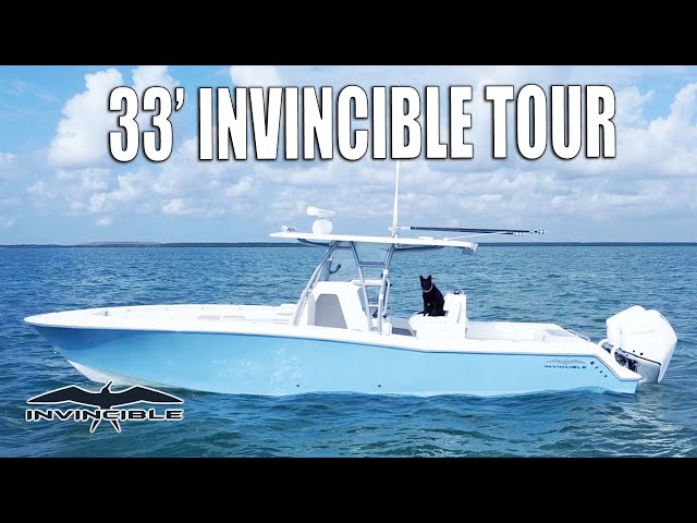 We Got Our DREAM Boat! Invincible 33' Tour & Sea Trial