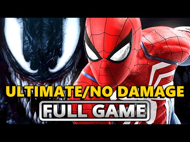 SPIDER-MAN 2 PS5 Full Gameplay | Ultimate Difficulty | No Damage | No HUD | Immersive Game Movie 4K