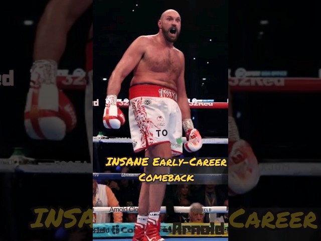 Tyson Fury's INSANE Early-Career Comeback #shorts