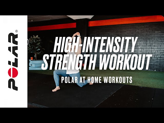 30-Minute Full-Body HIIT Strength Workout (At Home, No Equipment) | Polar