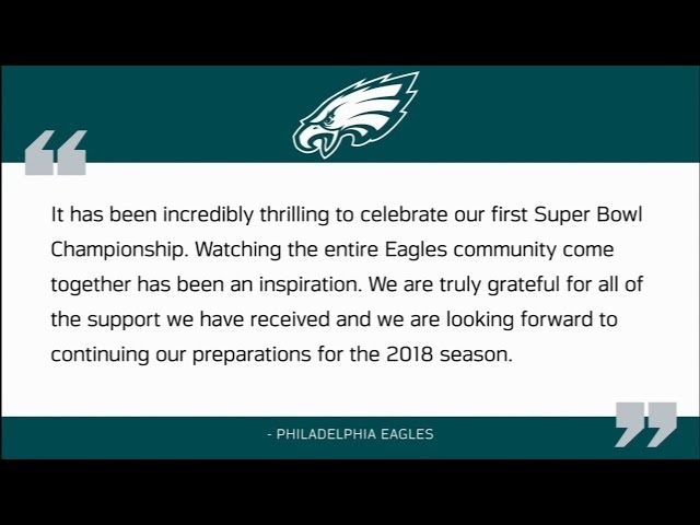 Philadelphia Eagles respond after Trump cancels visit