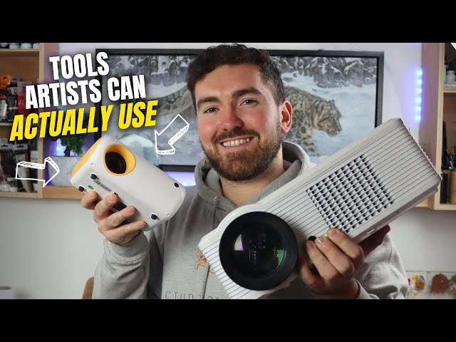 The BEST Projector for Artists and How to Use It