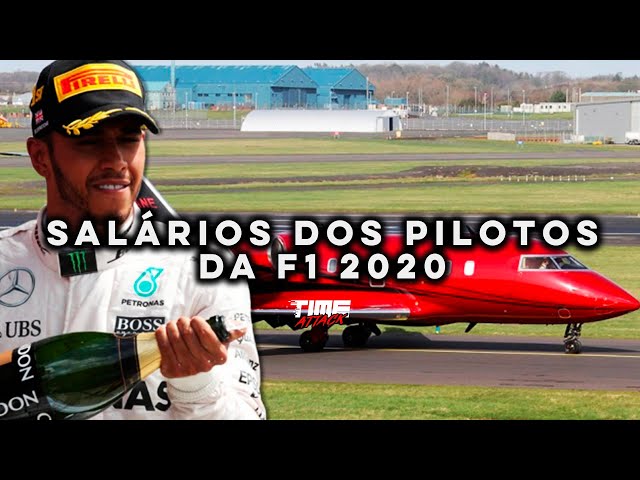 SALÁRIOS DOS PILOTOS DA F1 2020