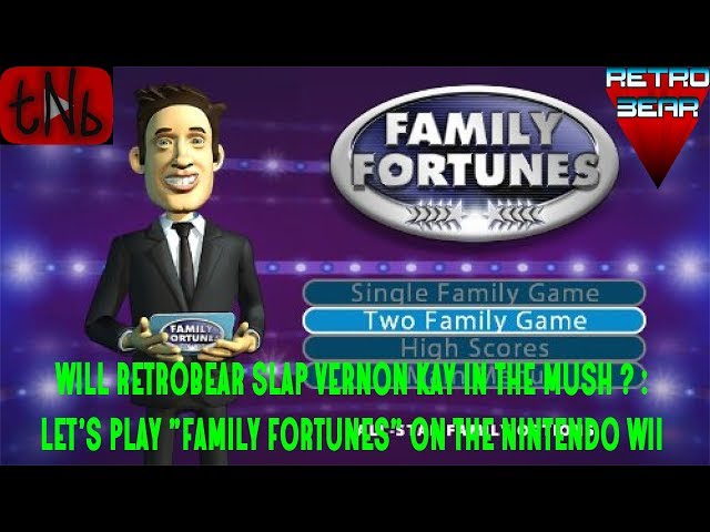 Retro & Video Games : Gameplay - Family Fortunes / Family Fued on Nintendo Wii