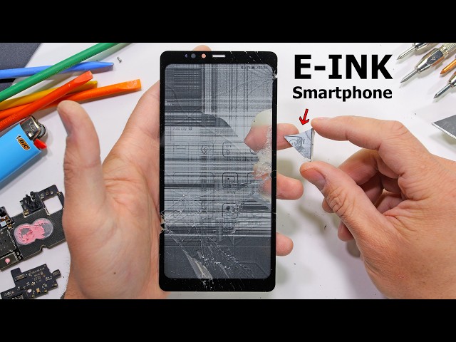 This E-ink Smartphone has a Crazy Camera...