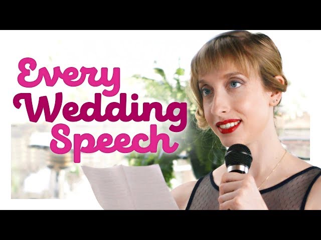 Every Wedding Speech Ever | CH Shorts