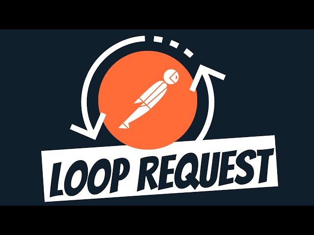 Loop request based on data from response in Postman