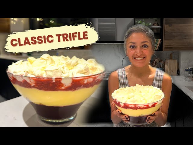 Perfect pudding for sharing | EXTRA LARGE BOWL OF CLASSIC TRIFLE