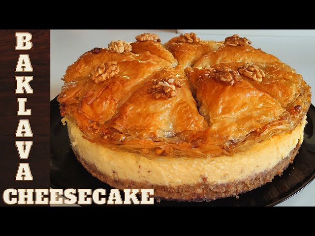 Baklava Cheesecake / Μπακλαβάς Τσίζκεϊκ