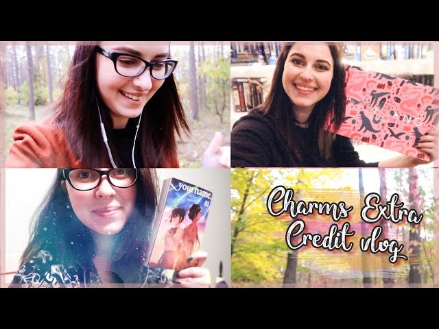 CHARMS EXTRA CREDIT READING VLOG ft Papergang Unboxing | Book Roast