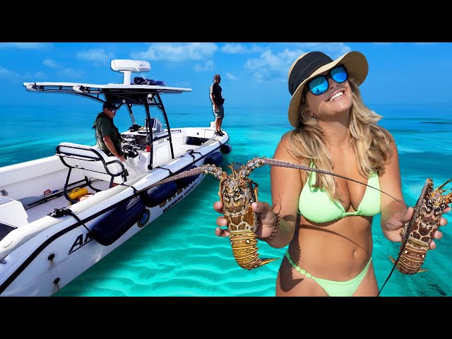 Got pulled over with an illegal Lobster? - Limited out Florida Keys Lobstering! [Catch Clean Cook]