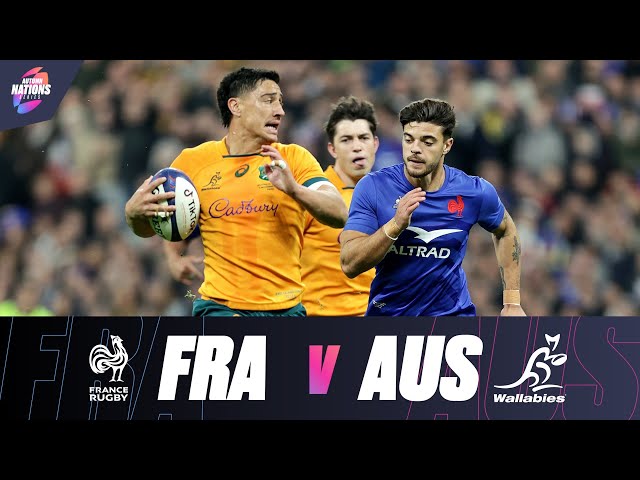 HIGHLIGHTS | France v Australia | Strike at the death seals victory | Autumn Nations Series