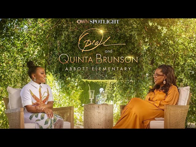 FIRST LOOK: Oprah and Quinta Brunson | OWN Spotlight | OWN