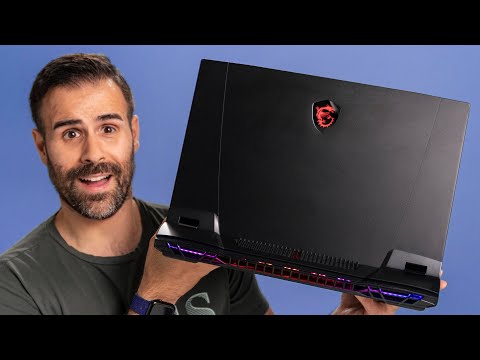 The MOST POWERFUL Laptop I've Reviewed! // MSI Titan GT77