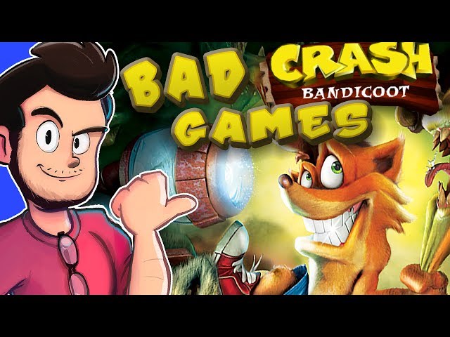 Bad Crash Bandicoot Games - AntDude