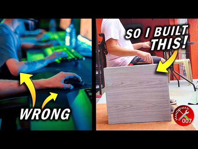 How a DIY Mouse ARM Pad is Better vs Typical Mouse Pads