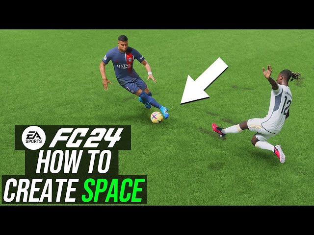 FC 24 - How To CREATE SPACE When Attacking & STOP Losing The Ball So Easily (TUTORIAL)