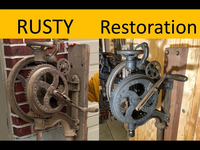 RUSTY Post Drill Restoration