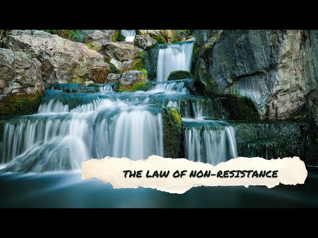 The Law of Non-Resistance | Working With The Law by Raymond Holliwell | Inspired by Bob Proctor