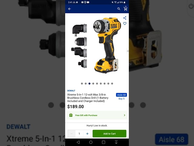 DeWalt 5-in-1 Father's Day Tool Deal at Lowes
