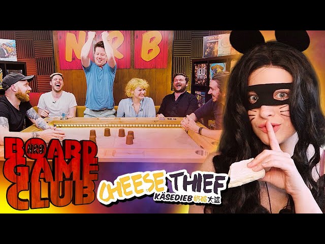 Let's Play CHEESE THIEF | Board Game Club