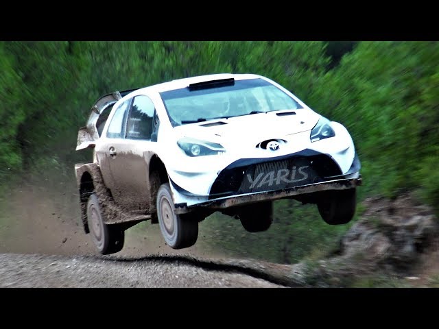 Hänninen Crazy Test | Toyota Yaris WRC on gravel | RallyRACC 2017 by Jaume Soler