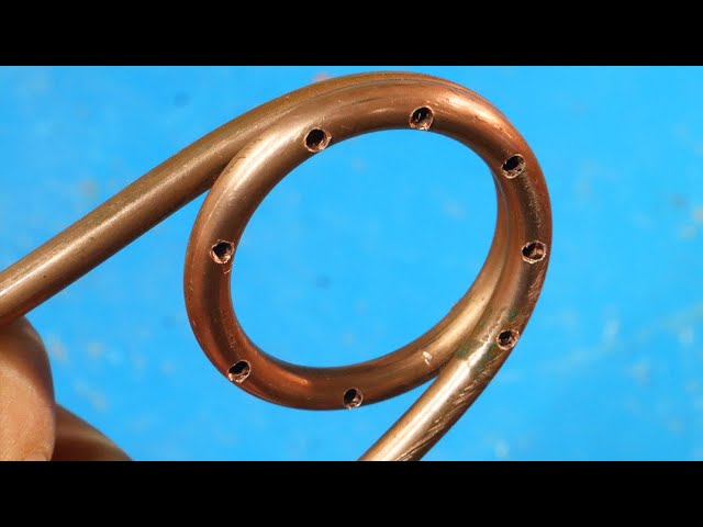 Few people know this secret of the copper tube! A great idea with your own hands!