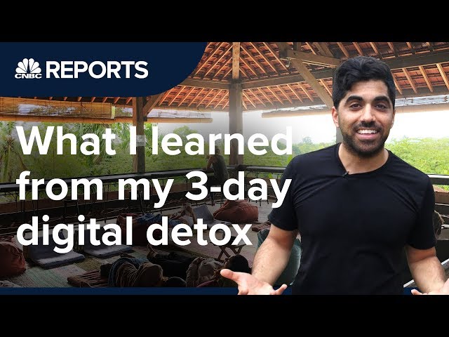 No tech, no talking: Can I survive a three-day digital detox? | CNBC Reports