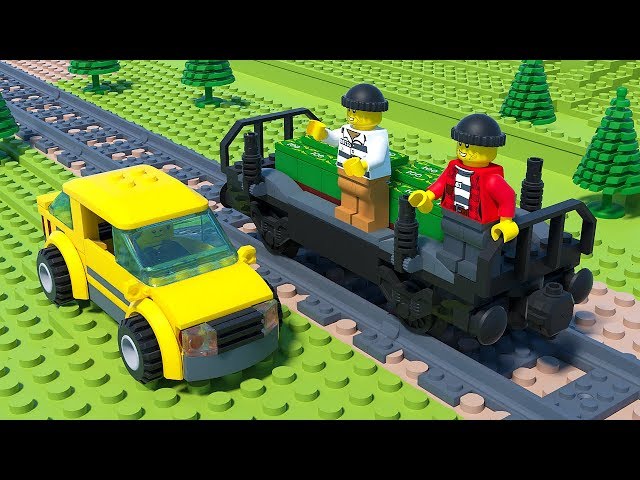 LEGO Train Money Transport Fail