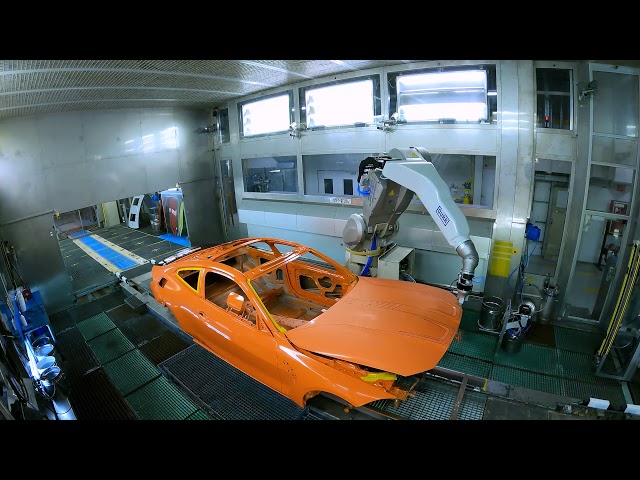 BMW Group Werk Dingolfing pilotiert neues Lackverfahren